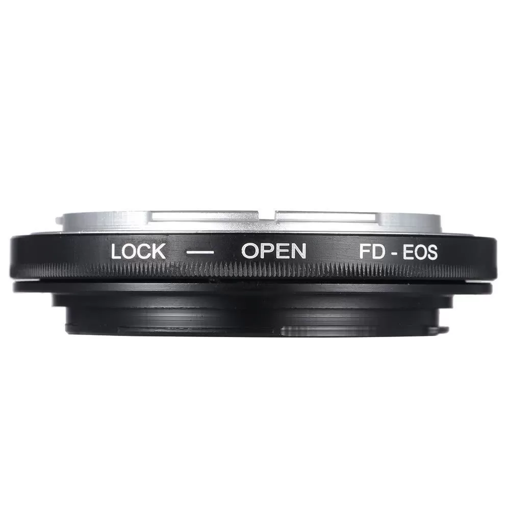 INF FD-EOS Adapterring för Canon FD-objektiv till Canon EOS (EF-fäste) Metall Makro