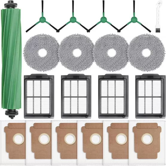 INF Ersättningsdelar kompatibla med iRobot Roomba Plus 405 dammsugare