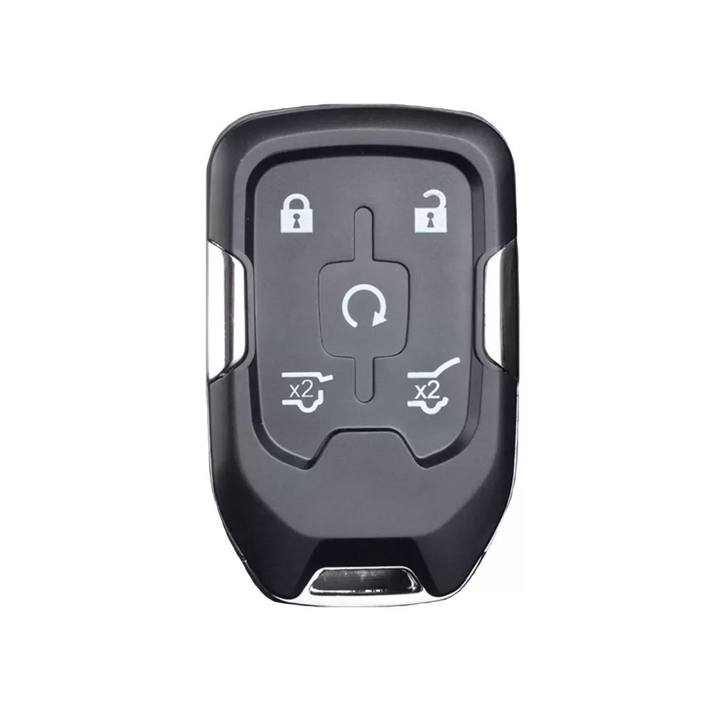 INF Nyckel Skal - 5 Knappar Startknapp, Kompatibelt med Chevrolet/GMC