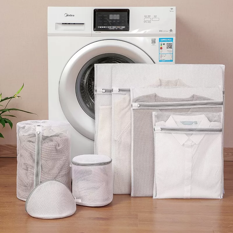 INF Grovmaskiga Tvättväskor 7-pack - Skydda dina kläder i tvättmaskinen