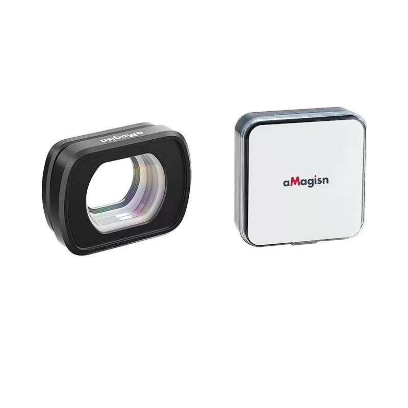 INF Förstoringslins för DJI Pocket 3: Optisk glas- och aluminiumlegeringslins för utökad vy