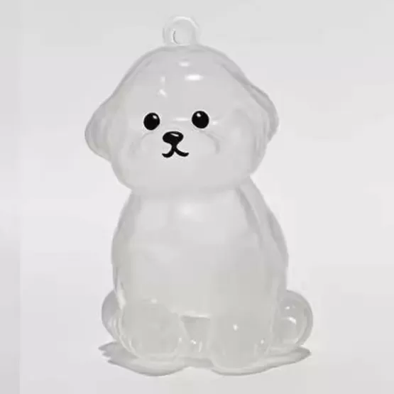 INF Pet Hair Keepsake Box Bichon Frise Hänge - Söt djurhårkapsel hänge