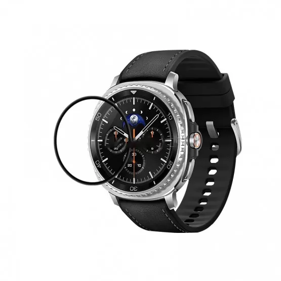 INF Samsung Watch 8 40mm kompatibelt skärmskydd, 3D böjd, mjukt kompositmaterial, 2-pack