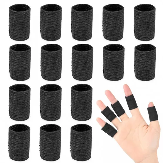 INF Sport Finger Ärmar - 10-pack - Skydd och Stöd för Basket, Volleyboll och Mer