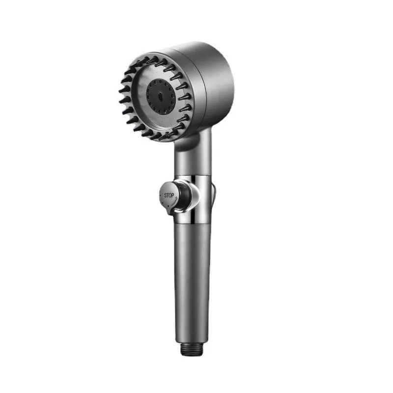 INF Tryckförstärkande Filter Duschmunstycke Enhands Spray - Svart ABS
