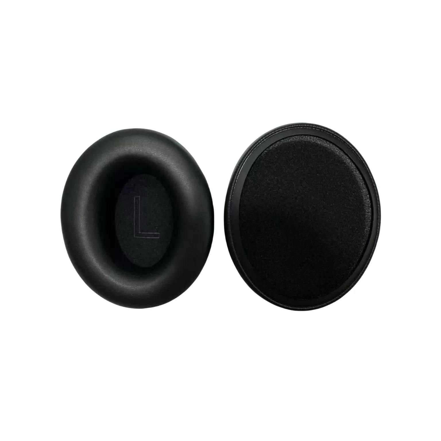 INF Svarta ersättningsöronkuddar för Razer Kraken V4 Pro, 2-pack