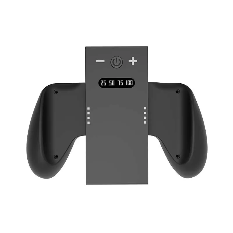 INF Switch2 Kompatibelt Med Vänster Och Höger Handkontroll Laddare Med Avtagbart Grepp, Svart ABS-material