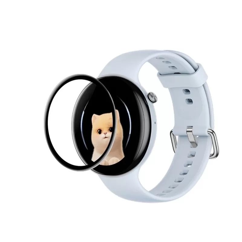 INF Skärmskydd kompatibelt med Honor Watch Fit Active Edition, 3D Böjd Komposit Mjukfilm, 2-pack