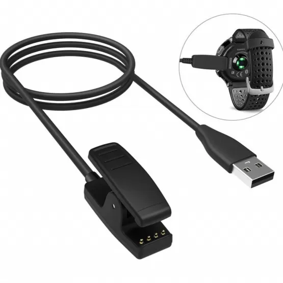 INF Laddare Geschik voor Garmin Forerunner 235/735XT/630/645/230/Vivomove HR/Approach S20