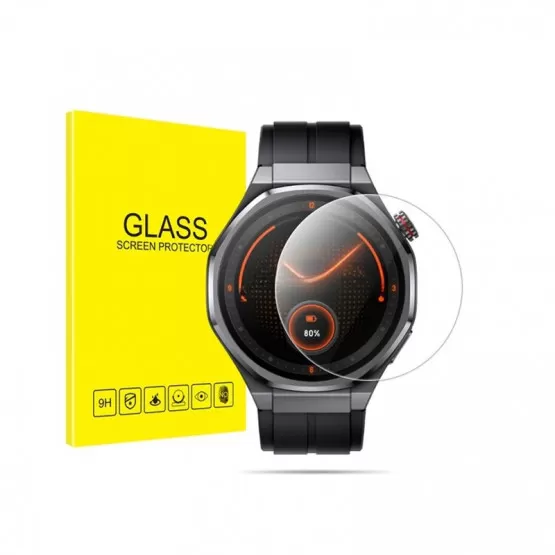 INF Hög Aluminium Positionerings Sekund Snabb Applicering Skärmskydd kompatibelt med Honor Watch 5 Ultra (2-pack)