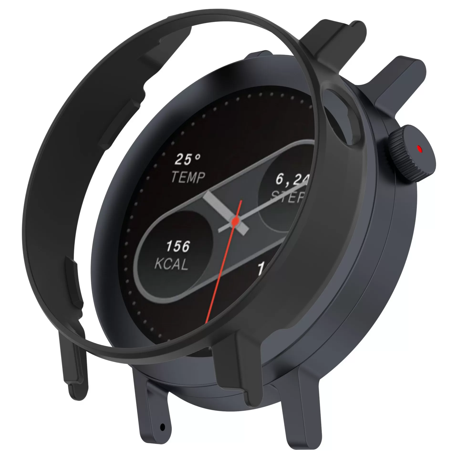 INF Halvt PC-skal för CMF Watch 3 Pro - Svart