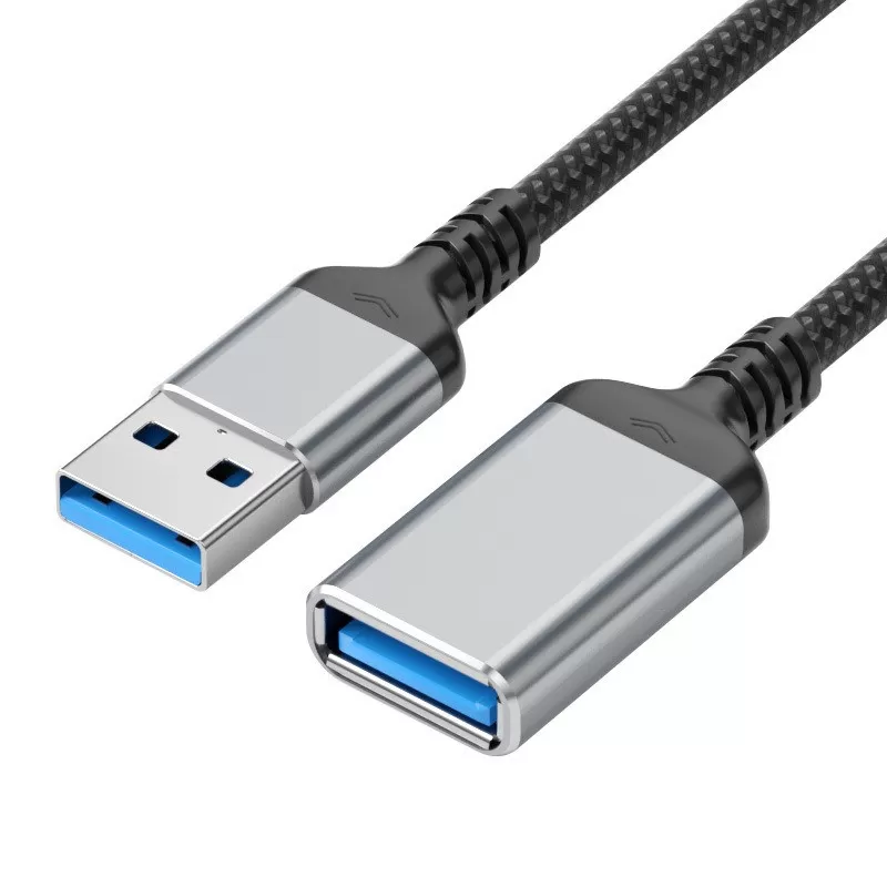 INF USB 3.0 A Hane till A Hona Förlängningskabel - Snabb Dataöverföring och Flexibel Anslutning 2 m