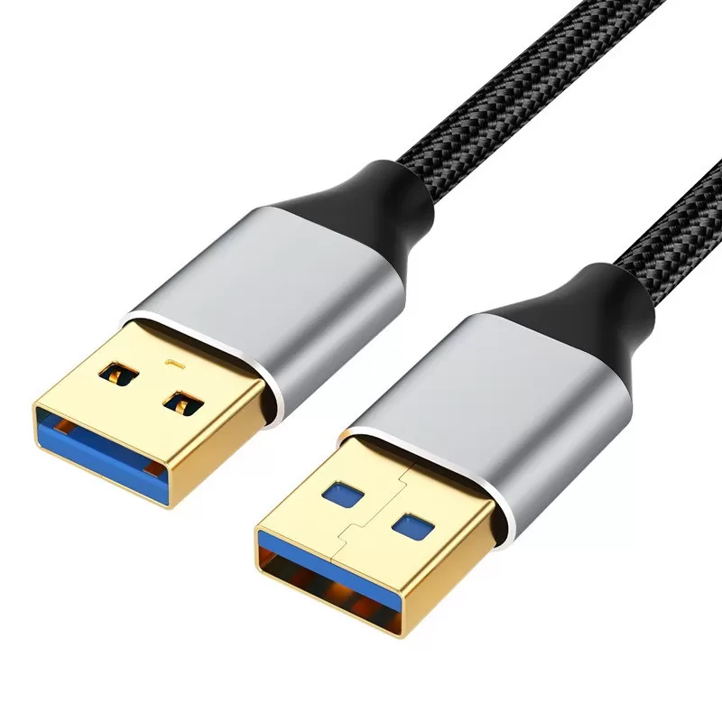 INF USB 3.0 Hane till Hane Förlängningskabel - Höghastighetsdataöverföring 2 m