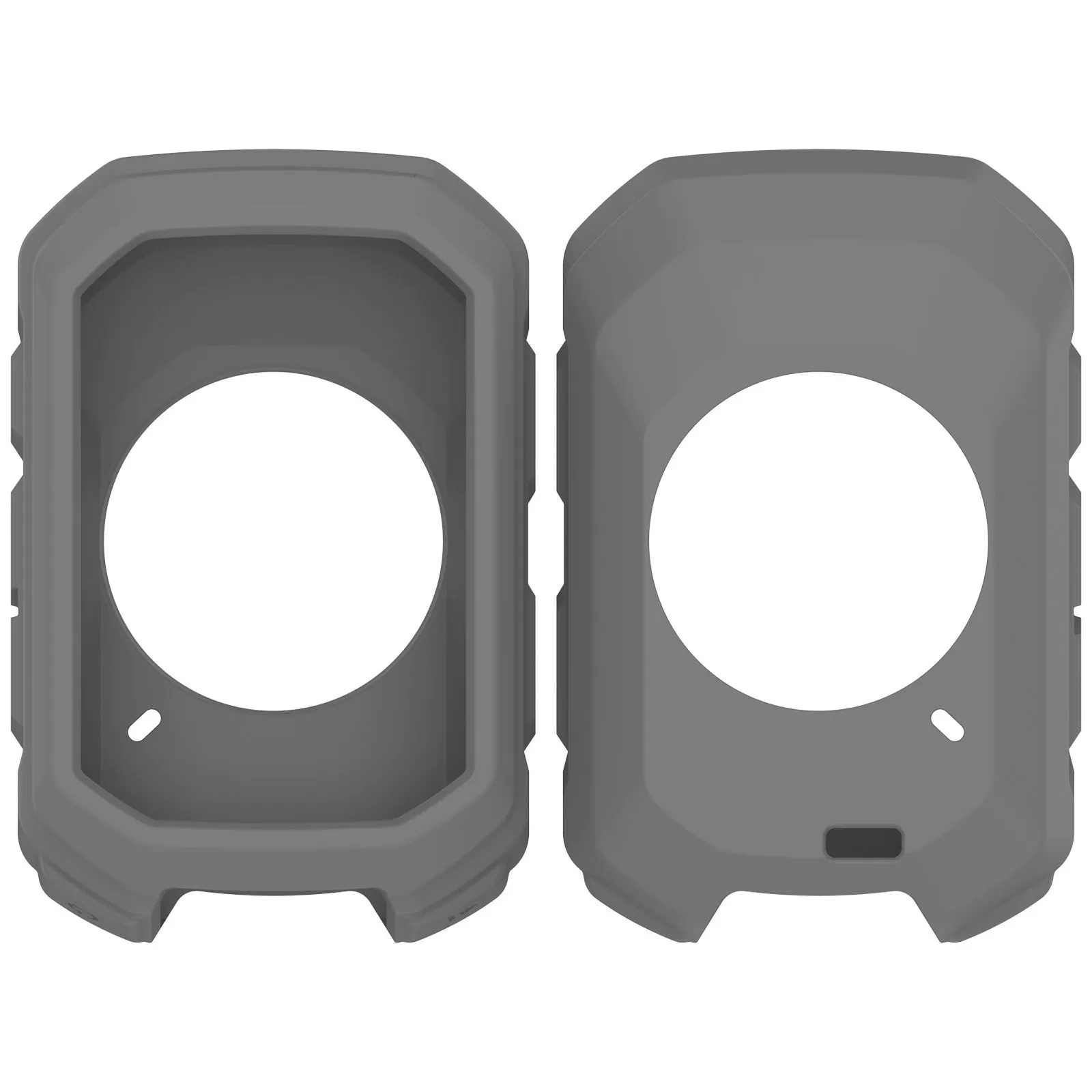 INF Silikonskyddsfodral kompatibelt med Garmin Edge MTB - Skydda din cykeldator Grå