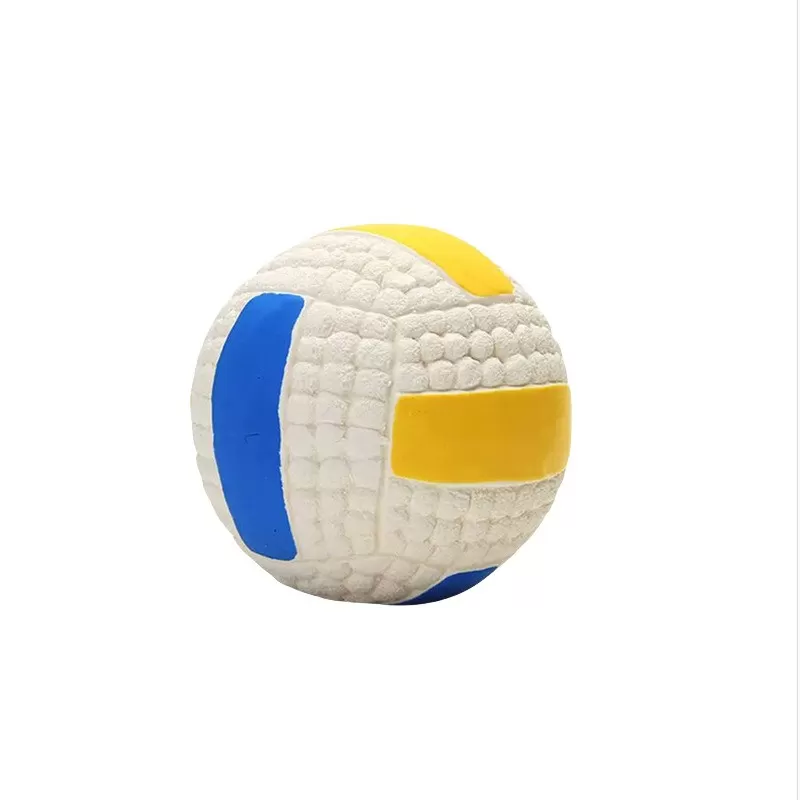 INF Liten Volleybollformad Leksak för Husdjur - Tuggleksak med Pip