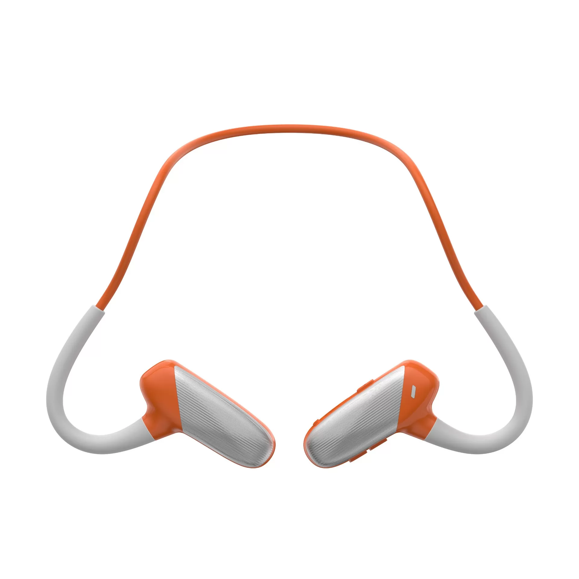 INF Hörlurar för sport och löpning med Bluetooth – Öronkroksdesign för komfort och säkerhet Orange