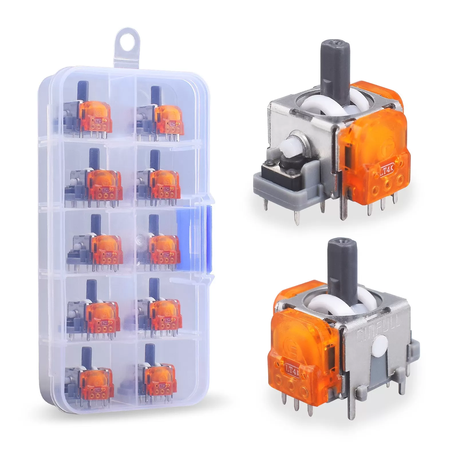INF TMR Hall-joystick för PS5, 10-pack - Förbättrad precision och respons