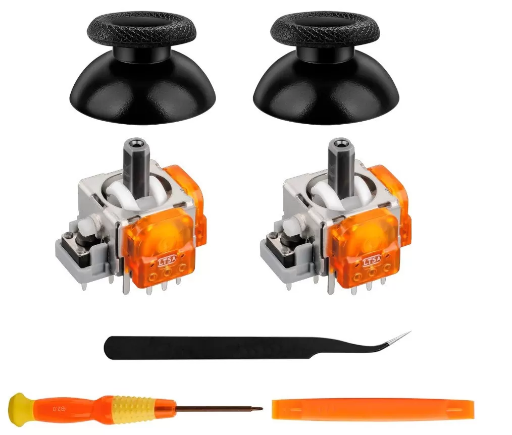 INF TMR Hall Effect Joystick kompatibelt med PS5 Controller - 7IN1 Set