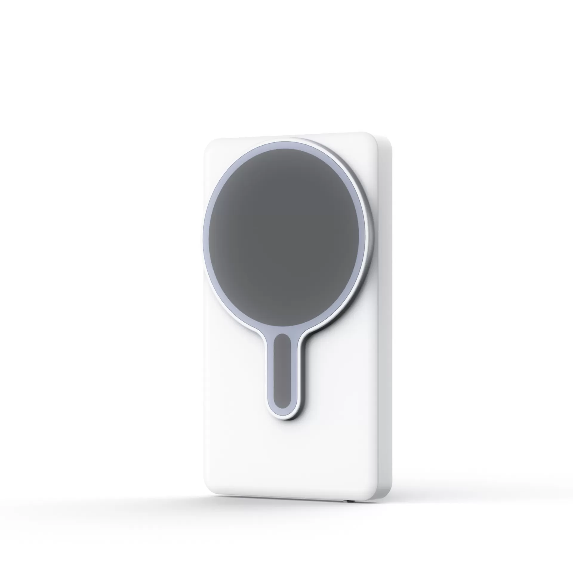 INF Vit Telefonskärmspeglingsenhet - Trådlös Magnetisk Selfie/Livestreaming