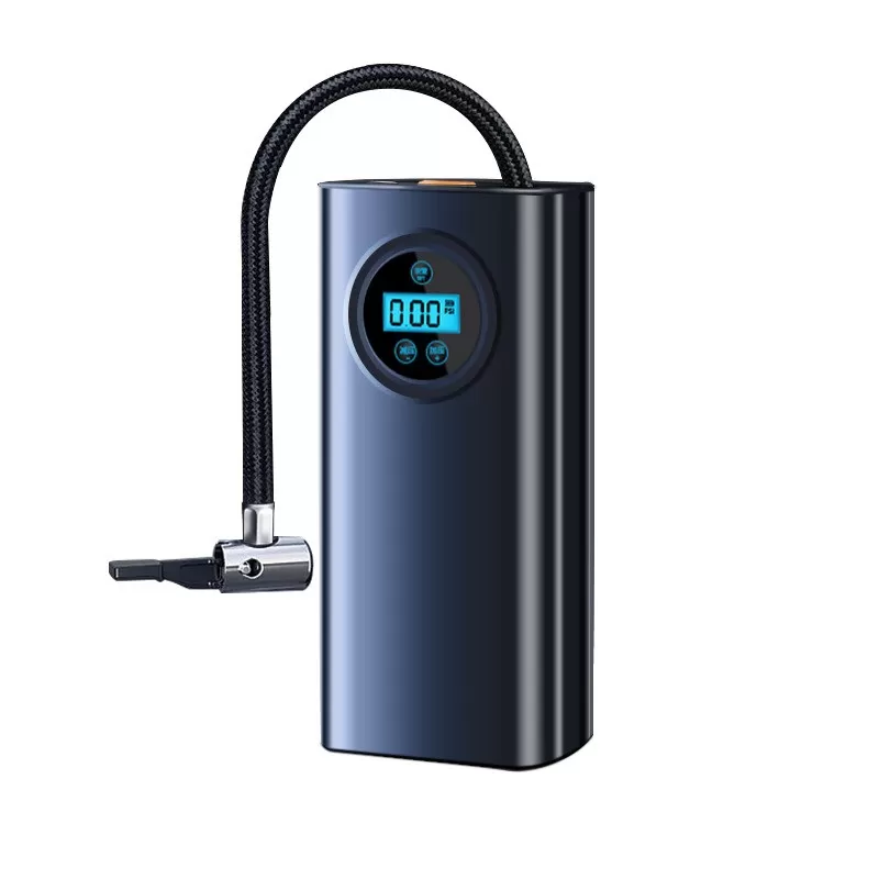 INF Bärbar Handhållen Luftpump för Bilar, Elcyklar - 12V/36V/48V/60V Digital Luftkompressor
