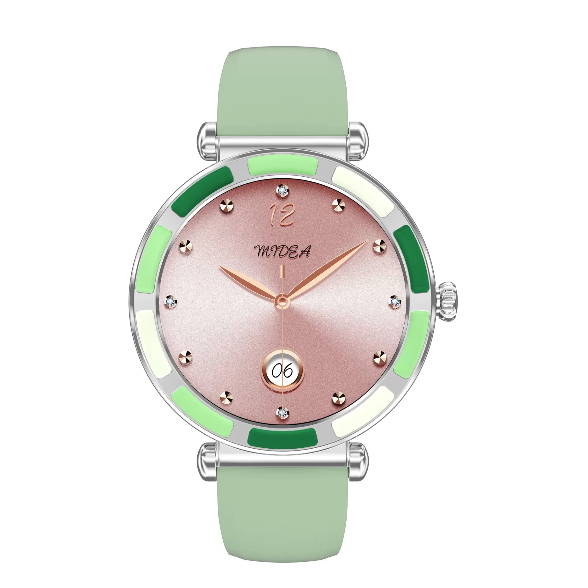INF Multifunktionell Smartwatch med Bluetooth-samtal och Hälsoövervakning Grön