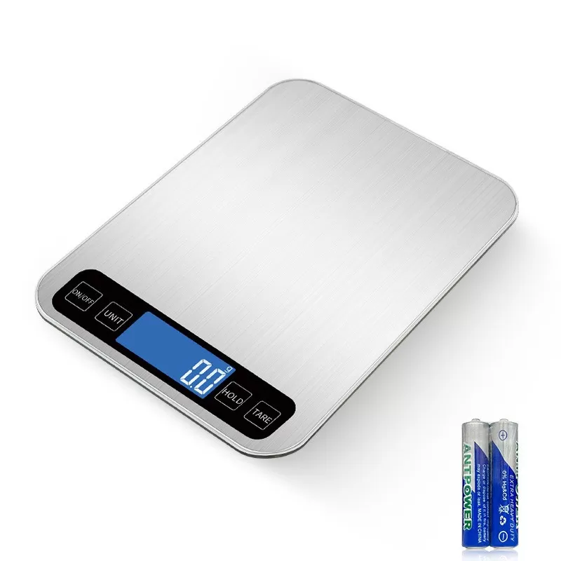 INF 5 kg/0,1 g Digital Köksvåg - Elektronisk Matvåg med Hög Precision