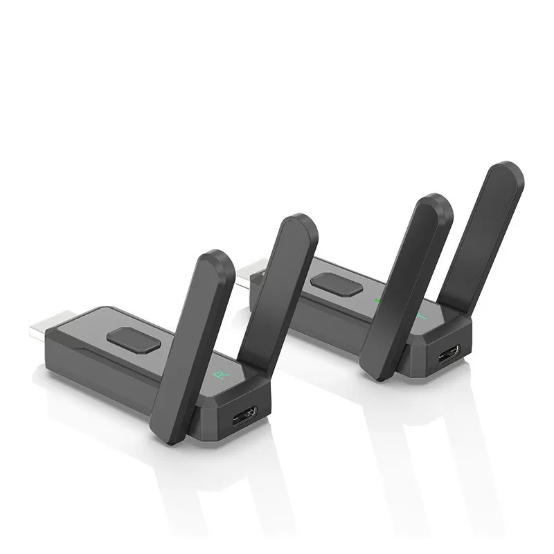 INF Trådlöst HDMI Video Sändar- och Mottagarset - 150m Förlängare för Skärmspegling