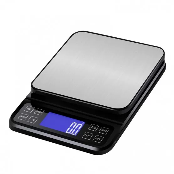 Infkg INF 15 kg/1 g Uppladdningsbar Digital Köksvåg - Högprecisionsvåg med