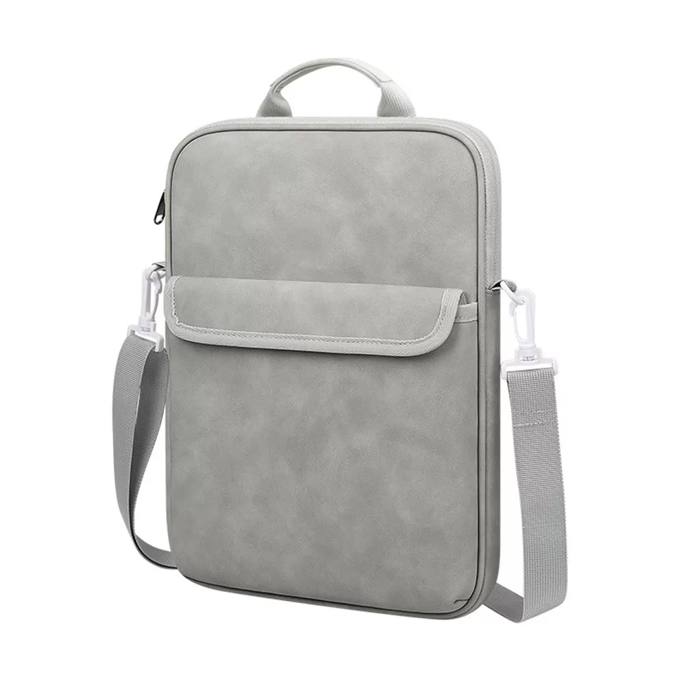 INF Affärsmässig Laptopväska med Handtag - Vattentät, Stöttålig Väska för Surfplatta Grå 11 tum