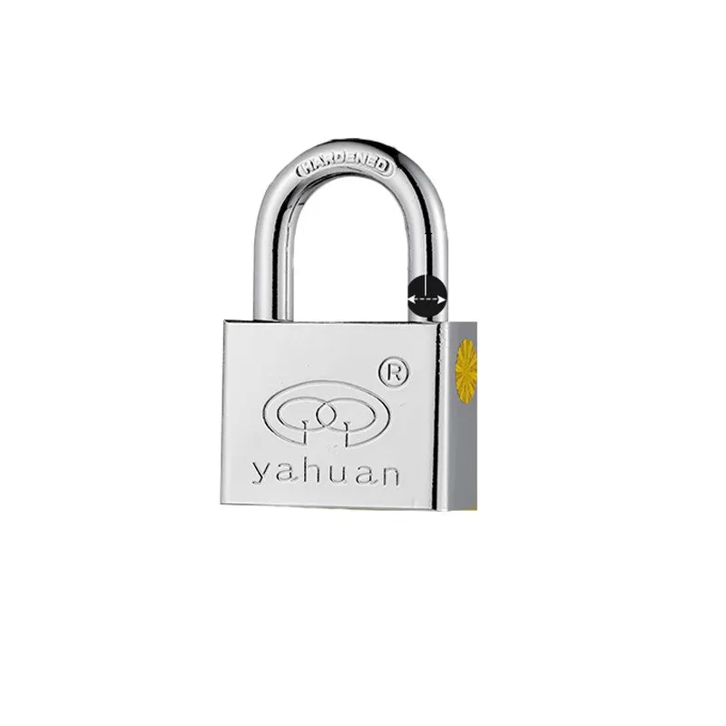 INF 50mm Järnhänglås - Silver Säkerhetslås för Utomhus & Inomhusbruk