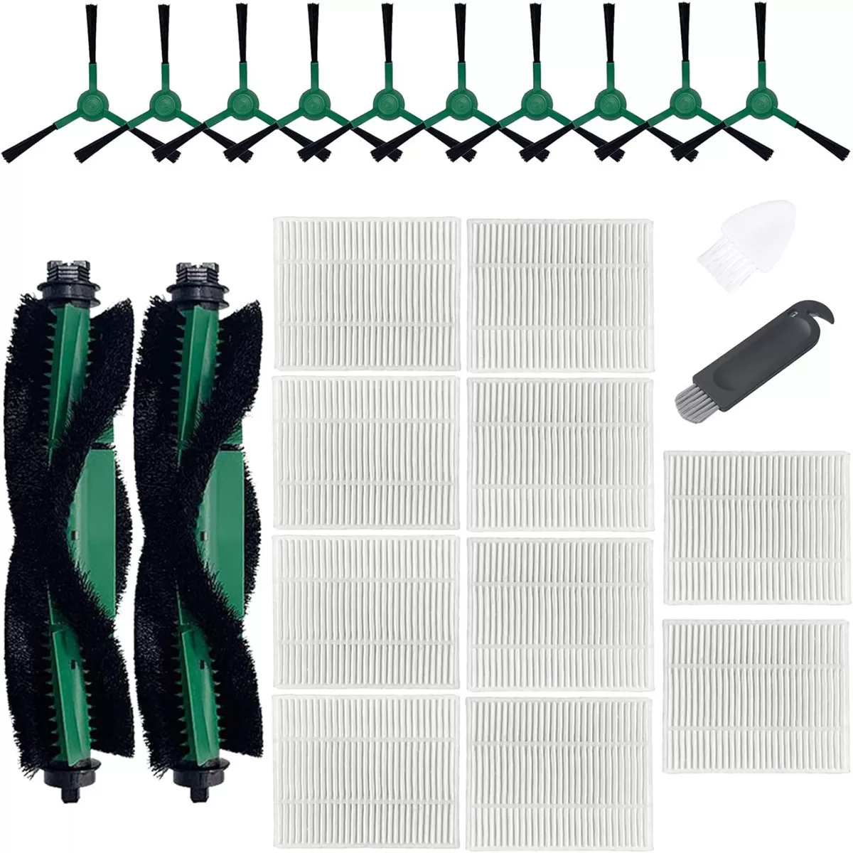 INF Ersättningskit Kompatibelt med iRobot Roomba Serien Robotdammsugare