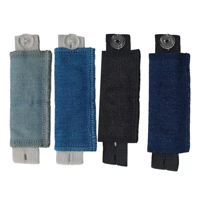 INF Avtagbar midjeförlängare (4-pack) för jeans och byxor