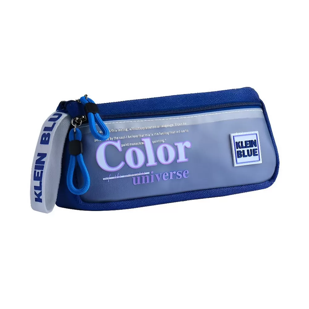 INF Galaxy Canvas Pennfodral - Dubbla Lager, Dubbla Dragkedjor, Stor Kapacitet
