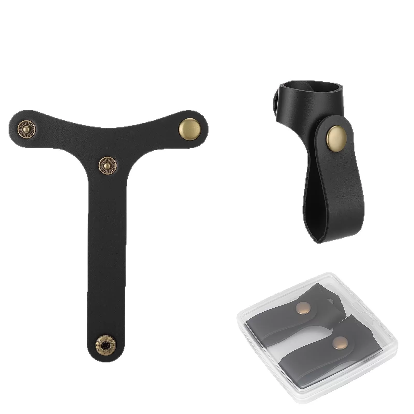 INF 2-pack resväska bagageremmar - Väskfixering och handtagskoppling