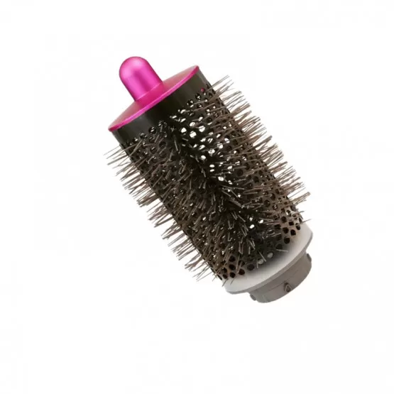 INF Stor rund borste kompatibel med Dyson Airwrap HS05/01 - Volymgivande & Anti-friss Rosröd