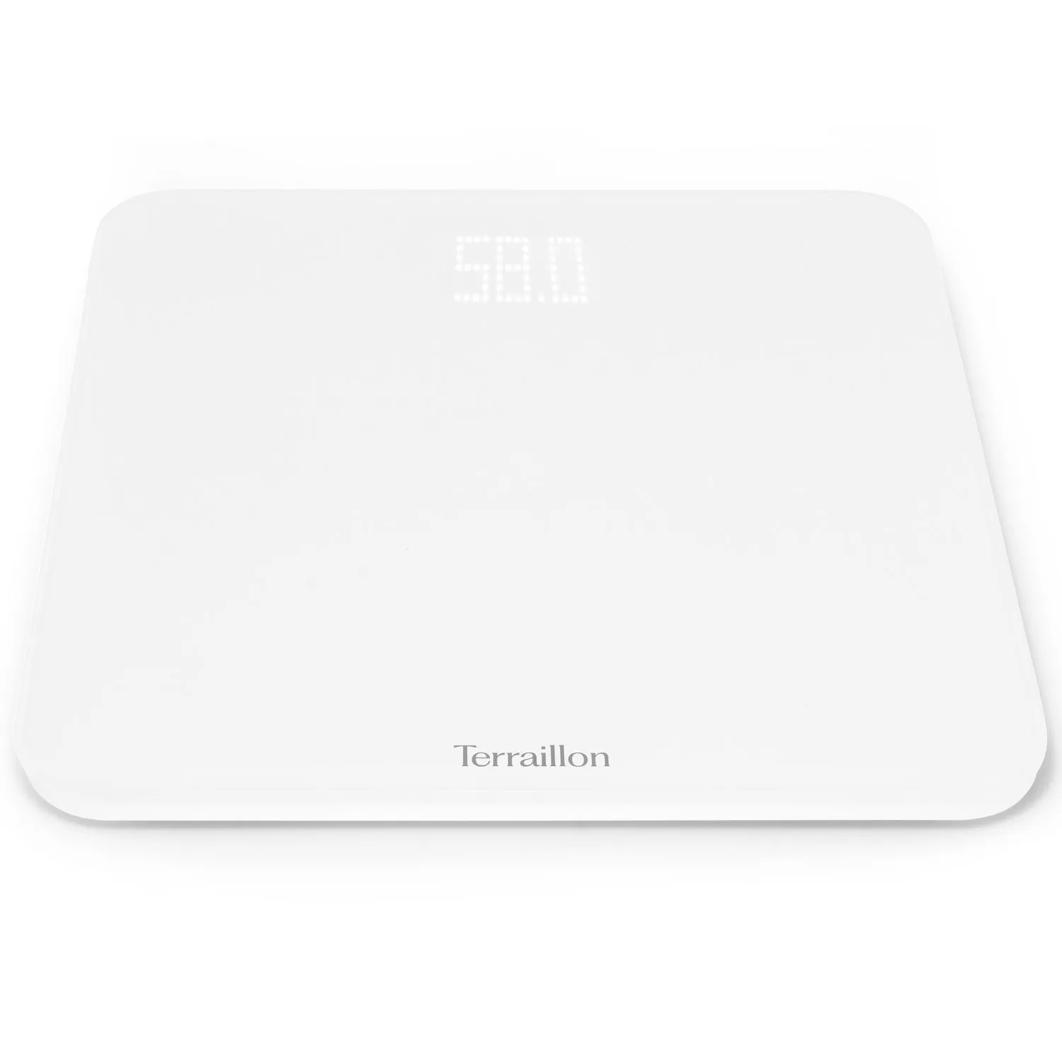 Terraillon Personvåg X-LINE Ultratunn & USB-C laddning