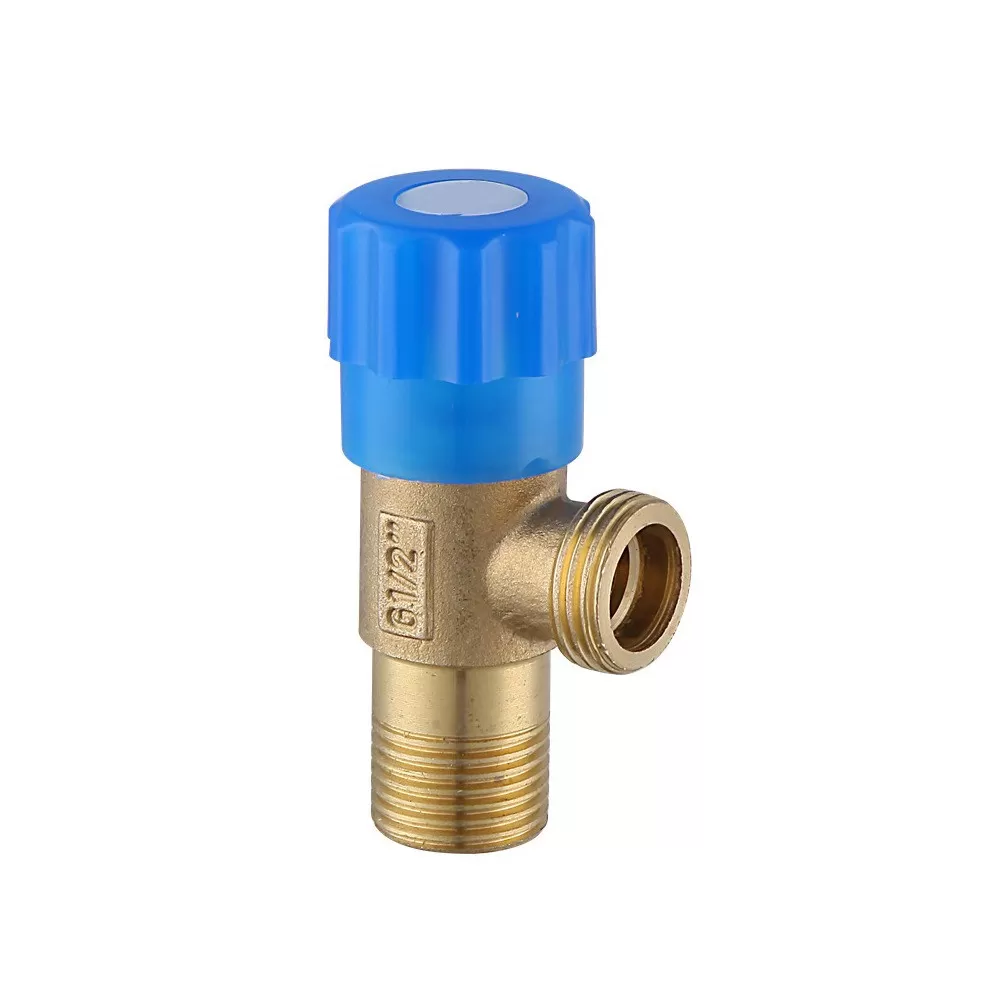 INF Förlängd Förtjockad Universell Vinkelventil med Blått Hjul - Mässingskvartsvarvsventil