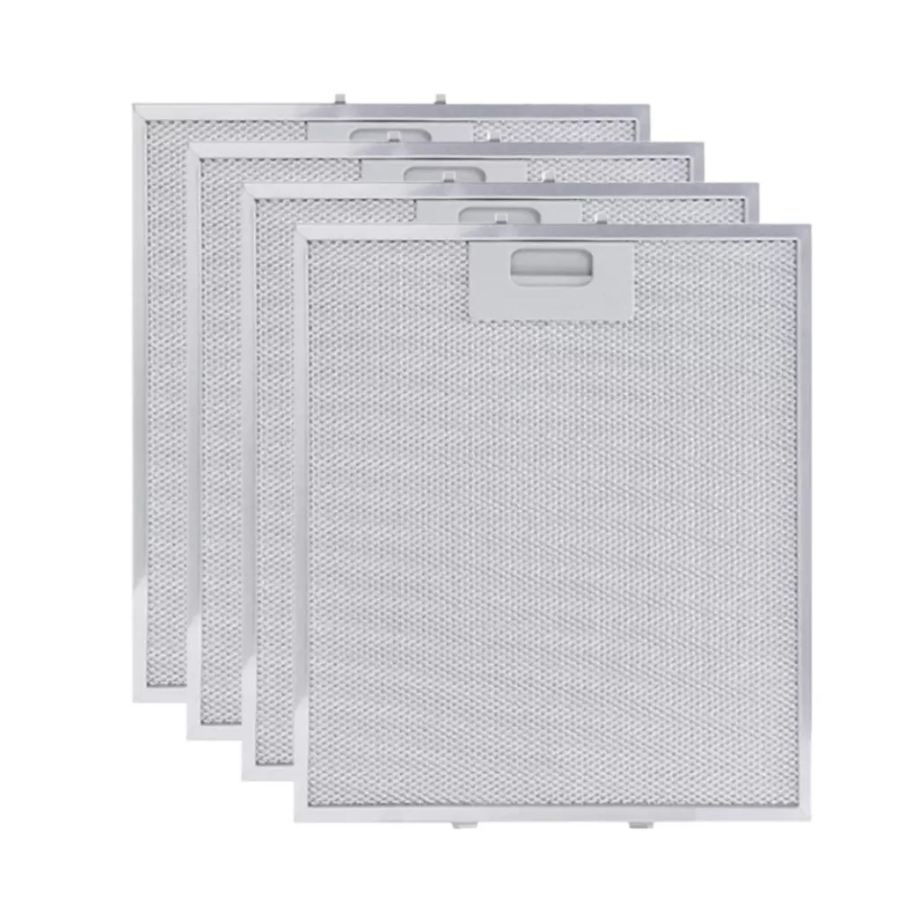 INF 4-pack Fettfilter för Spiskåpa, Ersättning kompatibelt med Whirlpool, Ikea, Jenn Air W10169961A