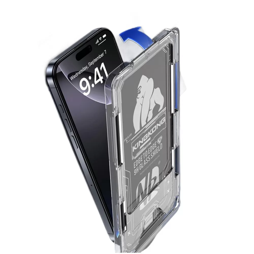 INF Samsung S23 FE Skärmskydd i härdat glas med dammfri applikator - 3-pack