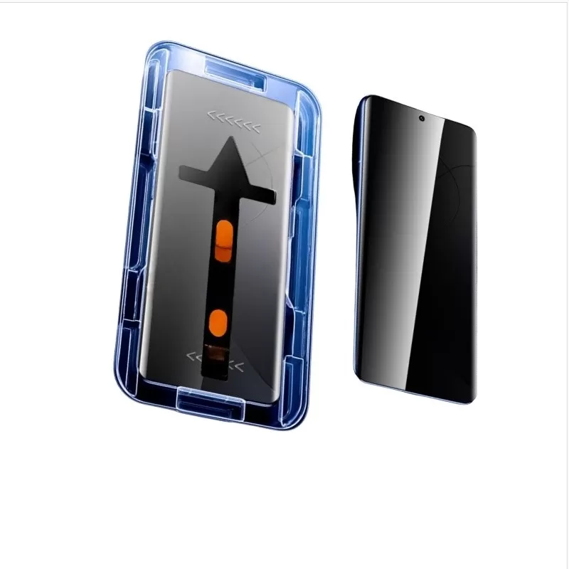 INF Curved Dust-Free Instant Apply Privacy Härdat Glass Skärmskydd Kompatibelt med Huawei Pura 70 Ultra