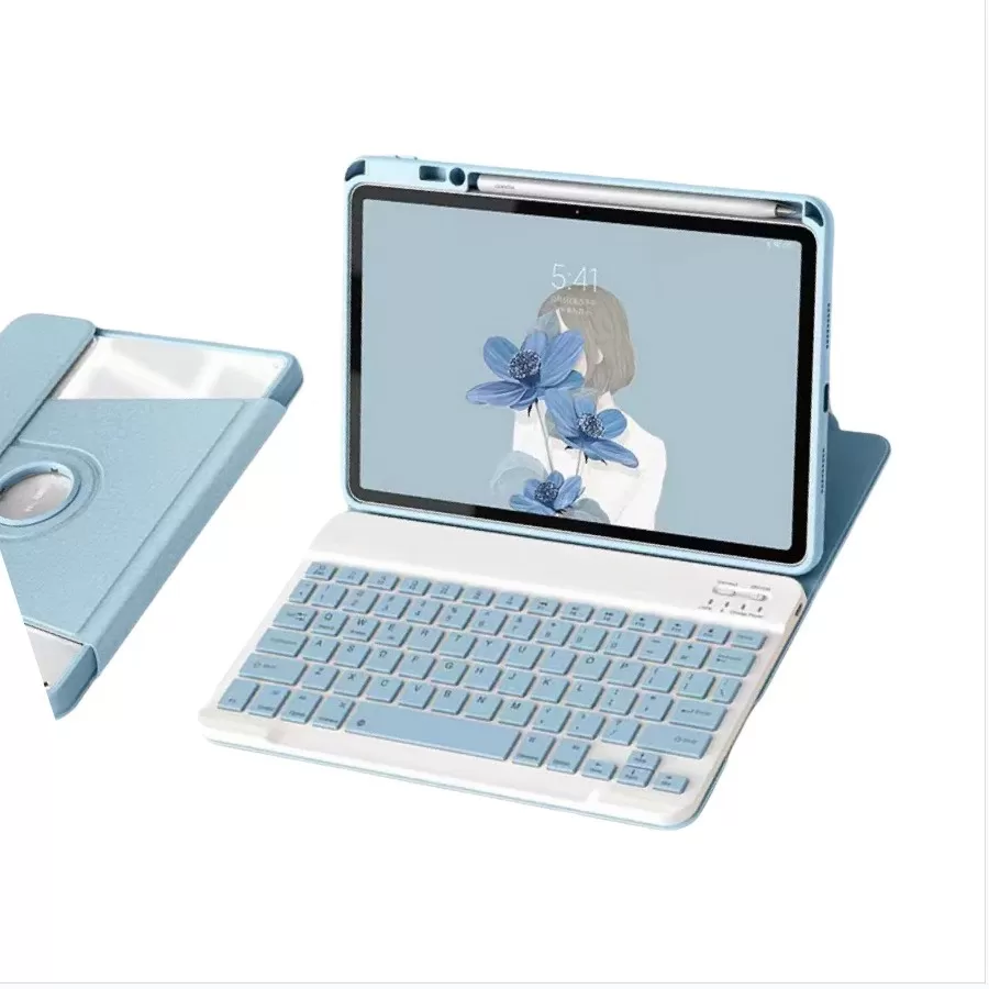 INF 360° Roterande Bluetooth-tangentbordsfodral kompatibelt med MatePad Pro 11" (2022/2024) - Avtagbart & Skyddande