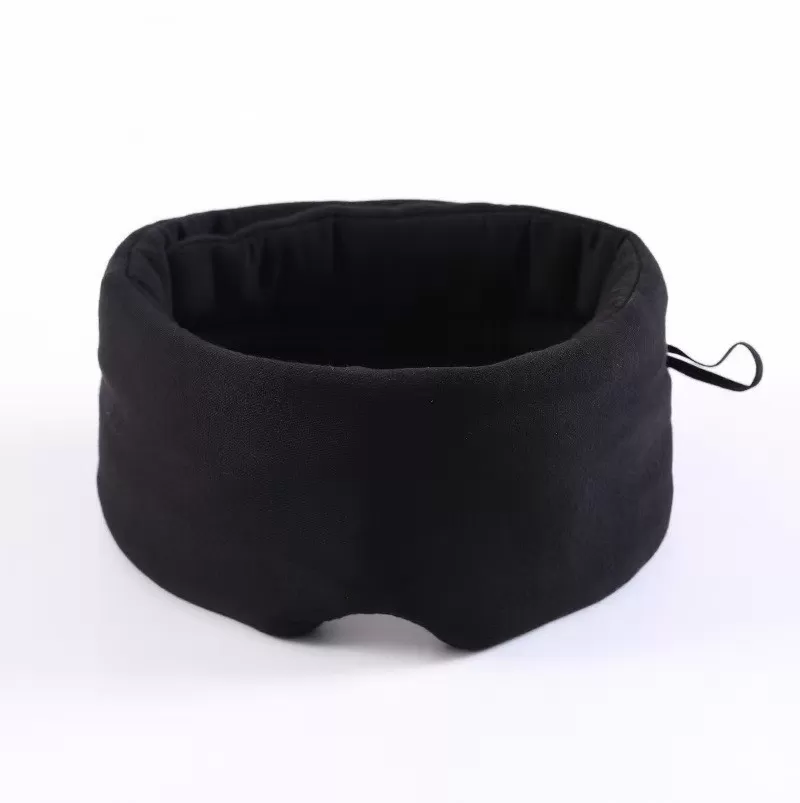 INF Mörkläggande Andningsbar Sömnmask - Modal Bomull, Justerbar Rem för Bekvämt Ögonskydd