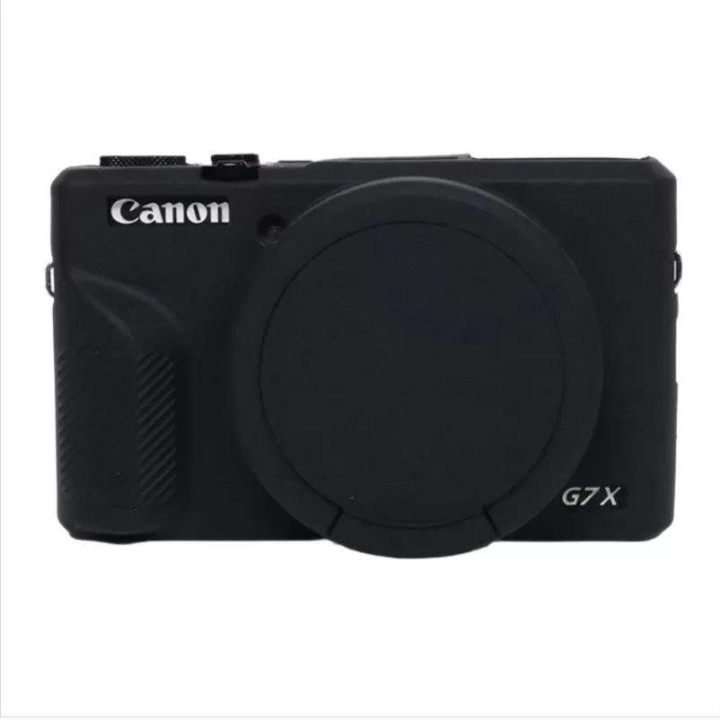 INF Silikonskyddsfodral Kompatibelt med Canon EOS M100 Kamera - Svart