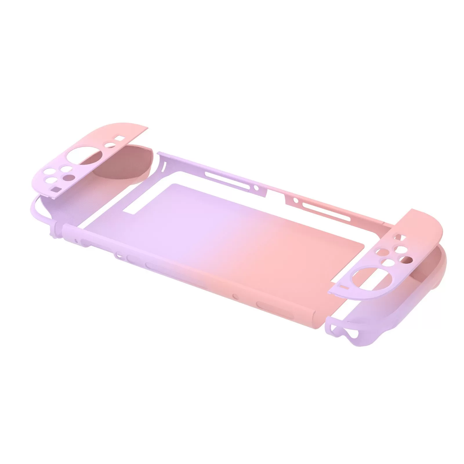 INF Gradient PC Hårt Skyddsfodral Kompatibelt med Nintendo Switch 2 Konsol - Lila