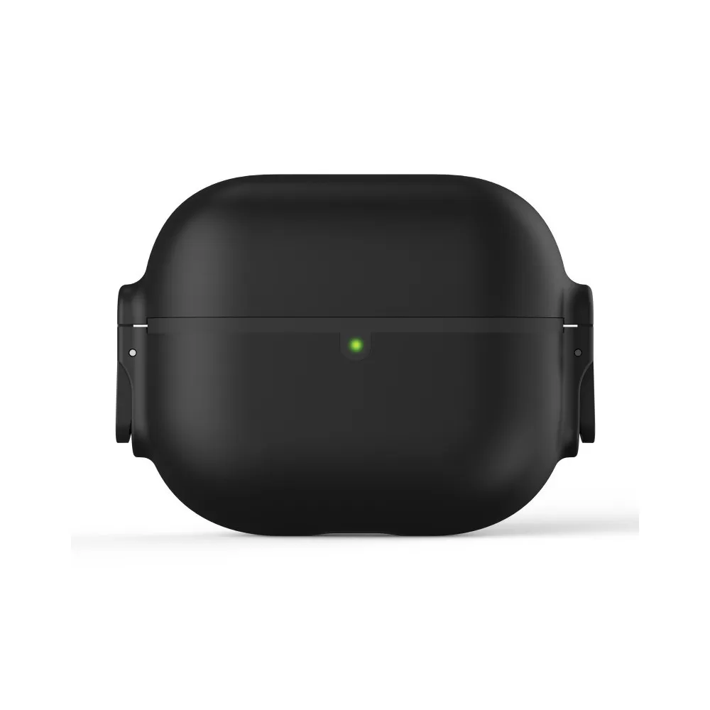 INF Skyddsfodral Kompatibelt med AirPods 1/2 - Stöttåligt & Dammtätt Silikonskydd Svart