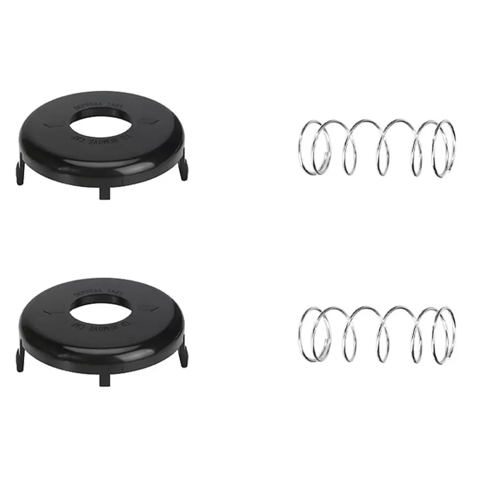 INF Trimmer Spole Kåpa Kit - 2 Kåpor & 2 Fjädrar, Kompatibelt med Toro 88175
