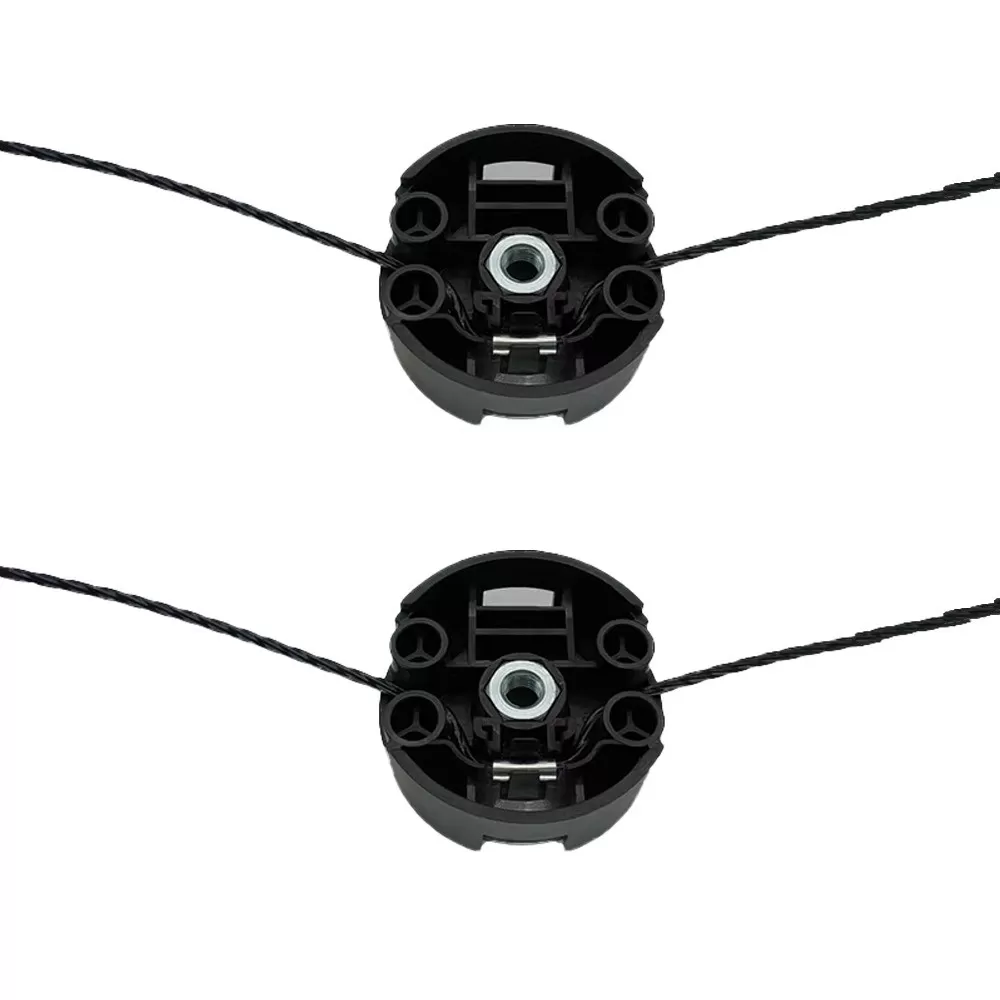 INF 2-pack Ersättnings Trimmerhuvud Bas kompatibelt med Bosch AFS 23-37, Nylon Grästrimmerhuvud Bas