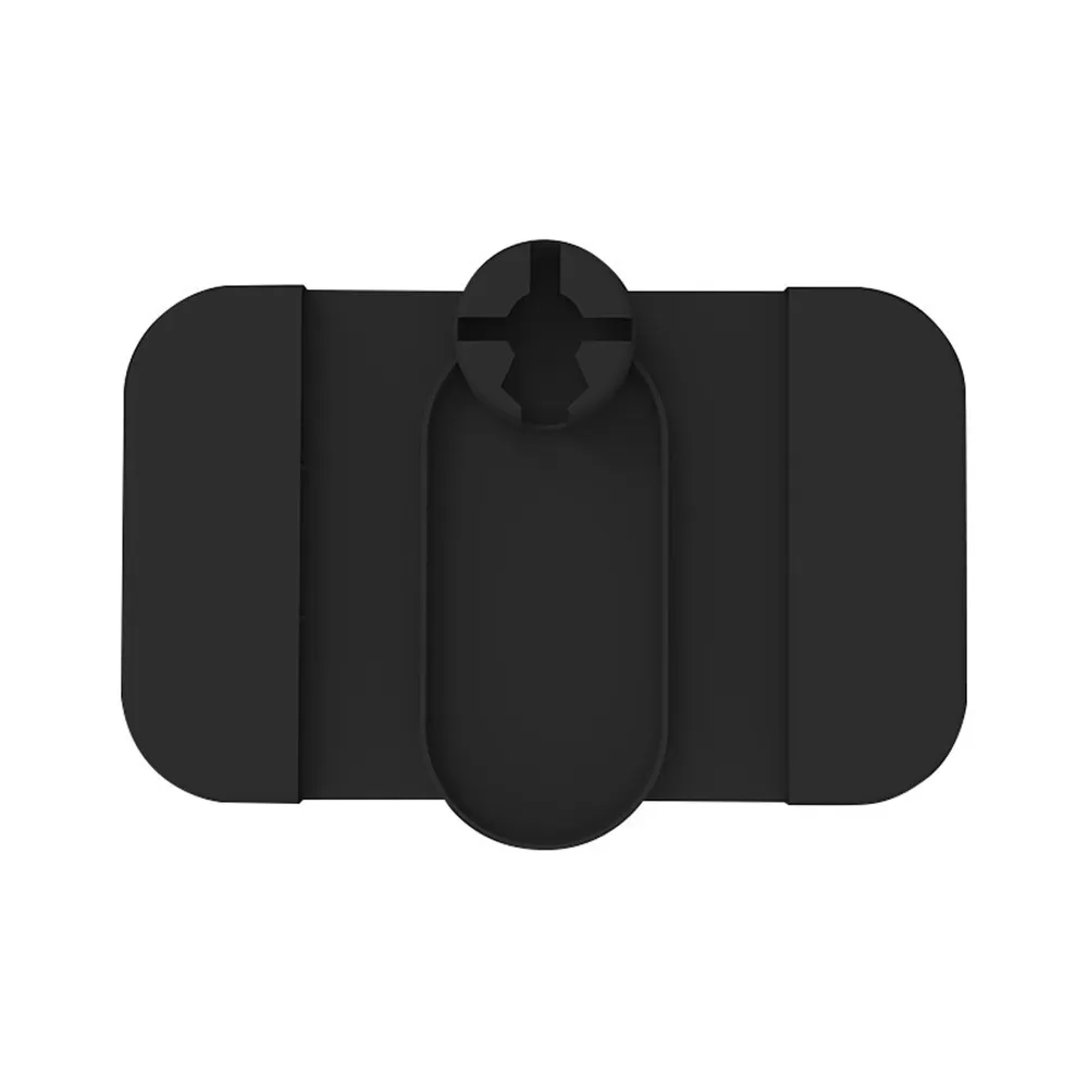 INF Svart Silikon Soffa Armstöd Mugghållare - Spillfri & Organizer