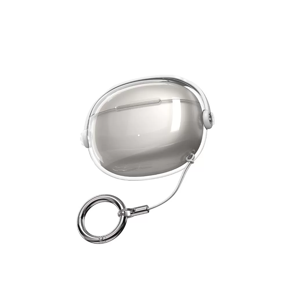 INF Skyddsfodral Kompatibelt med Edifier Comfo Clip Bluetooth-hörlurar - Transparent, Portabelt och Stötsäkert Transparent