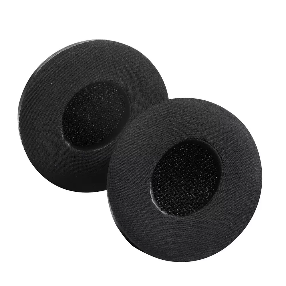 INF 2 st Kylande Gel Öronkuddar Kompatibla med Beats Solo 2/3, Ersättningsöronkuddar Svart